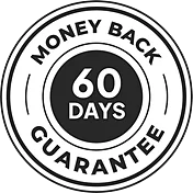 Sixty day money-back guarantee